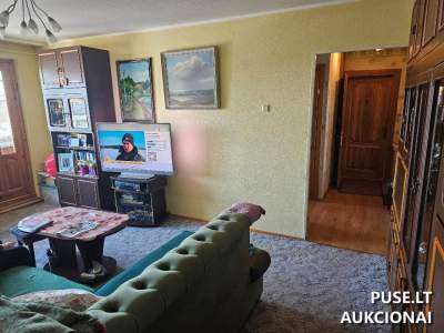 Parduodamas 64 kv.m. 1/1 butas Klaipėdoje Naujakiemio g. 6 su rūsiu, pradinė kaina 80000 EUR