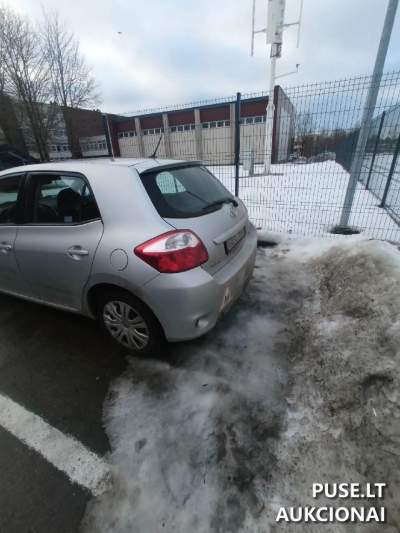 2012 Diesel Toyota Auris for Auction in Alytus Starting at 2000 EUR