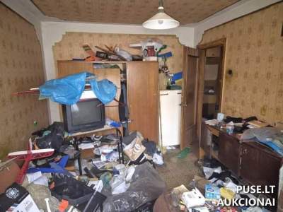 Parduodamas 50 kv.m butas Mažeikiuose, Sodų g. 4, pradinė kaina 40200 EUR aukcione