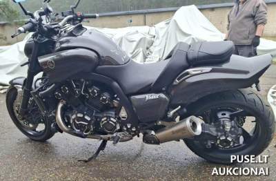 Rare Yamaha V-Max 1700 Motorcycle for Auction, Starting Bid 3241 EUR with SDK RMTMNNAN