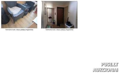 1/2 dalis buto Visagine, Taikos pr. 72B, pradinė kaina 10500 EUR - Antstolių varžytynės