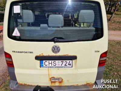 2007 VW Transporter for Sale at Auction Starting at 1000 EUR in Molėtai