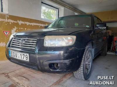 2006 Subaru Forester for Auction Starting at 353 EUR in Molėtai