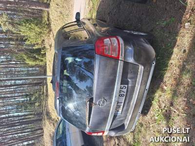 Used 2009 Opel Zafira for Auction in Vilnius District starting at 400 EUR