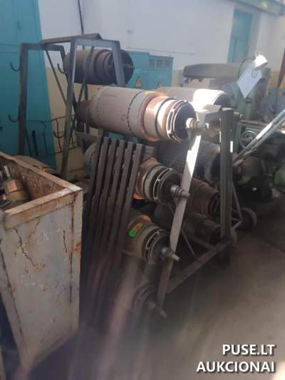 Used Electric Traction Motor Components Auction in Vilnius, Starting Bid 13800 EUR