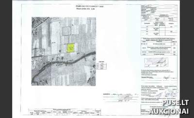 Земельна ділянка в с. Дідзіясаліс, Ігналінський р-н: початкова ціна 1840 EUR, продаж на торгах