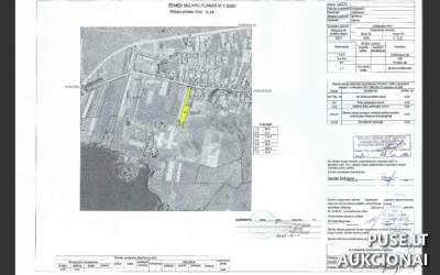 Земельна ділянка в районі Ігналіни, село Діджасаліс: продаж на торгах, початкова ціна 1024 EUR