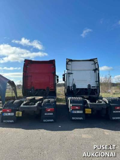 Used SCANIA S450 Tractor Unit for Auction; Starting Bid 20000 EUR