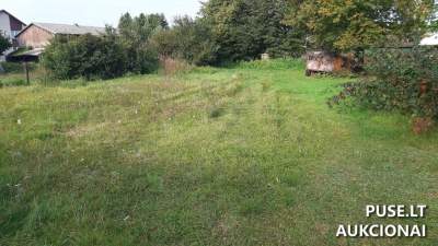 Земельна ділянка державної власності в с. Пагрiняй, вул. Алюву, 13А, Шілутський район, початкова ціна 8566 EUR