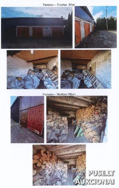 Gyvenamasis namas Jurbarko rajone, Eržvilko miestelyje, 3608 EUR kaina, dalinė nuosavybė 9/48