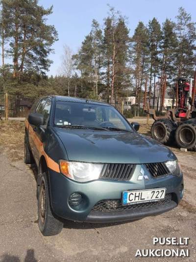 2007 Mitsubishi L200 Pickup Truck for Auction - Poor Condition, Starting at 4700 EUR