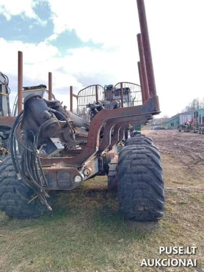 2014 PONSSE Forwarder Heavy Machinery for Auction Starting at 36290 EUR in Šakiai District