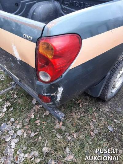 2007 Mitsubishi L200 Pickup Truck for Auction in Radviliškis Starting at 4700 EUR