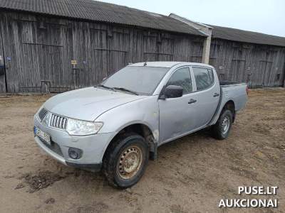 2012 MITSUBISHI L200 for Sale at Auction, Starting Bid 5800 EUR