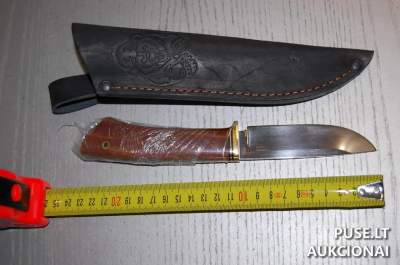 Auction: 17 Knives with Sheaths in Panevėžys, Starting Price 685 EUR