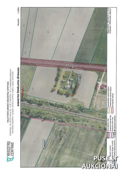 Parduodamas 2.24 ha žemės ūkio sklypas Kretingos rajone, Kurmaičių kaime, pradinė kaina 20240 EUR