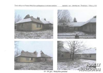 Investment Opportunity: 513 sqm Former School Building in Žindaičiai, Jurbarkas District, Starting at 13122 EUR