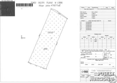 Žemės sklypo dalis Vilniaus rajone, Tribilų kaime, 4722 EUR pradinė kaina, Miško paskirtis