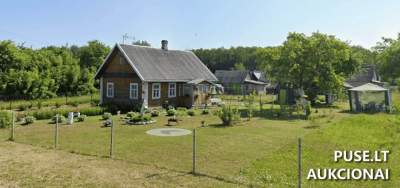 1/2 dalis gyvenamojo namo Šalčininkų r., Jančiūnų k., Mokyklos g. 11, pradinė kaina 5040 EUR