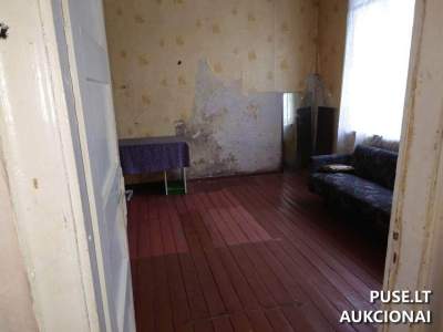 Dvieju kambariu butas Kudirkos Naumiestyje, Dariaus ir Girėno g. 33, pradine kaina 3240 EUR