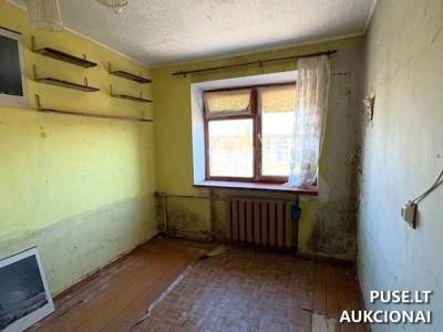 Продается 1-комнатная квартира 42 кв. м в Паневежисе, ул. Й. Басанавичяус, 7, начальная цена 56400 EUR