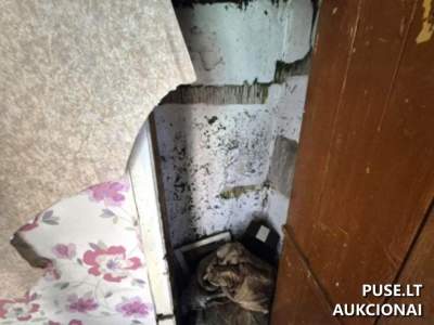 Mažas 18.67 kv.m. butas Ukmergėje, Širvintų g. 20-1, pradinė kaina 8430 EUR
