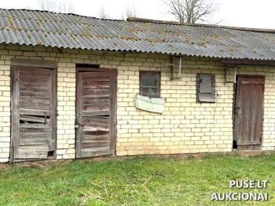 Ūkinis pastatas Rokiškio r. sav. Kazliškėlio k. 3 už 983 EUR pradinė kaina