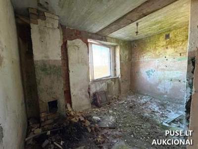 Patalpos Kupiškio rajone, Rudilių kaime, 48 kv.m butas pradinė kaina 628 EUR