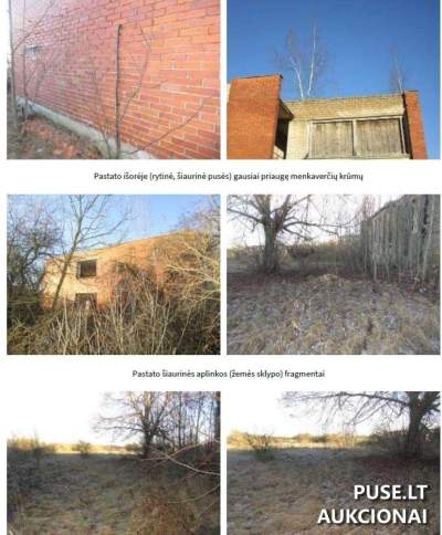 Community Center for Sale by Auction in Kėdainiai District, Svilių Village, Vyturių St. 2 (Starting at 6480 EUR)