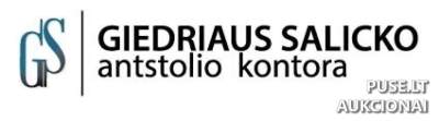 Žemės ūkio paskirties žemės sklypo dalis (1/2) Alytaus r. sav., Punios k., parduodama pradinė kaina 378 EUR