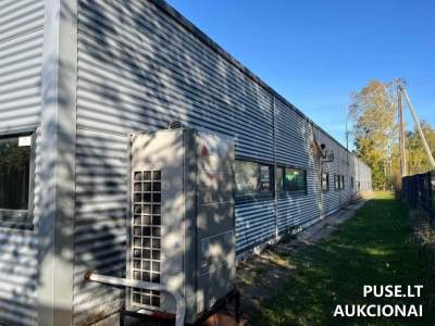 Industrial Building with 0.27 ha Plot for Sale in Vilnius District, Avižieniai, Starting at 1000000 EUR