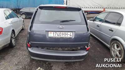 Ford Focus C-MAX ir Peugeot 807 komplektas automobilių aukcione Vilniuje, pradinė kaina 1224 EUR