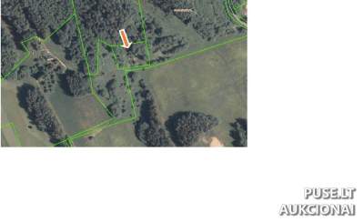Land Plot for Low-Rise Residential Construction in Juodalaukiai Village, Zarasai District, Starting at 2351 EUR