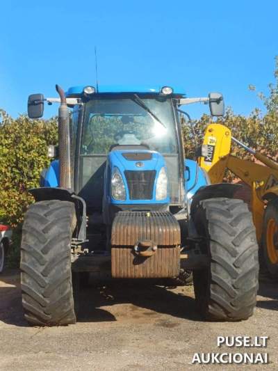 Ratinis traktorius New Holland T6070 2012 m. Klaipėdoje su 14061 motovalandų už 11000 EUR