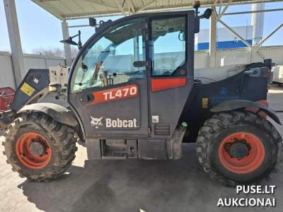 Krautuvas BOBCAT TL470 aukcionas Klaipėdoje, pradinė kaina 11000 EUR