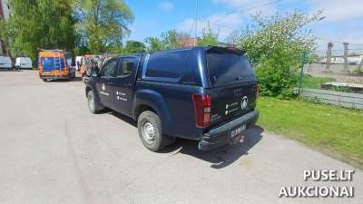 Visureigis ISUZU D-MAX 2.5L Dyzelis Klaipėdoje 2013 m. pradinė kaina 3000 EUR