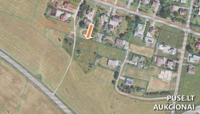 Žemės sklypas Kupiškio mieste, Uršulės Tamašiūnaitės g. 3, su pradine 13600 EUR kaina - Antstolių varžytynės