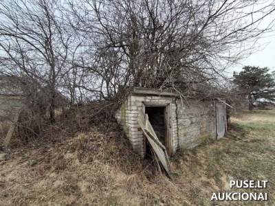 Продается дворовый погреб в Эжерелисе (Каунасский район) по ул. Кауно, 28А. Начальная цена 252 EUR