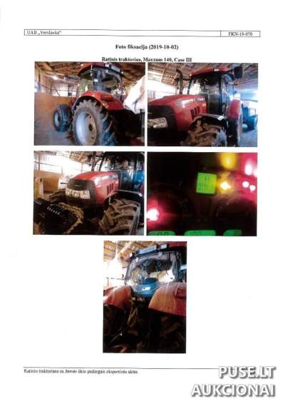 Трактор Case IH Maxxum 140 (122 кВт) на торгах от 43040 EUR