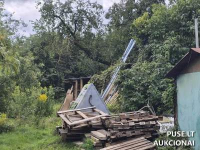 1/4 Хозпостройки в Вильнюсе, ул. Пергалес, 19, начальная цена 770 EUR