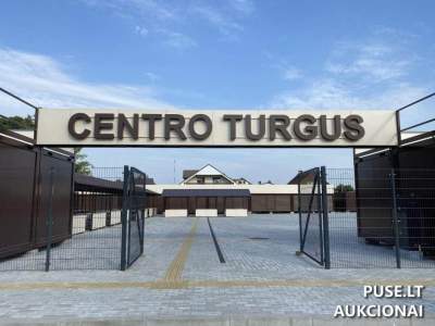 Kiosko Nr. 23 nuomos konkursas Tauragėje, Spaustuvės g. 1, 30 kv.m. – Pradinė nuomos kaina 0 EUR