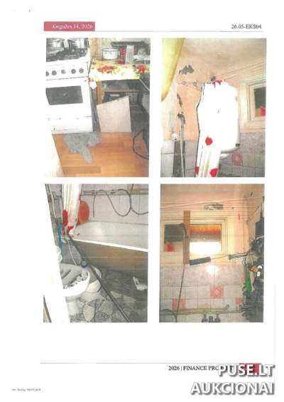 Parduodamas 2 kambarių butas Vilniaus rajone, Kalvelių kaime, Margių g. 5, pradinė kaina 36080 EUR
