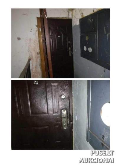 Parduodama 1/2 buto dalis Kazitiškyje, 27 kv.m, pradinė kaina 906 EUR, vykstančios antstolių varžytynės
