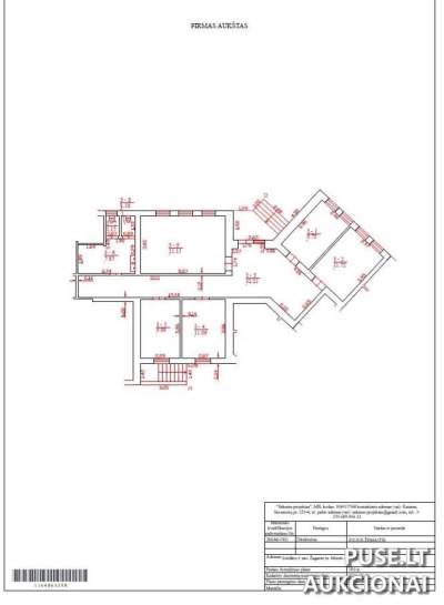 Administracinės patalpos Joniškio rajone, Žagarėje, 106 kv.m, pradinė kaina 10917 EUR
