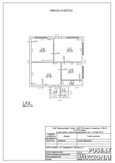 Gyvenamasis namas Joniškio rajone, Saugėlaukio kaime, 126 kv.m, pradinė kaina 4441 EUR