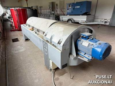 Продажа центрифуги с насосами в Утенском районе, начальная цена 4200 EUR