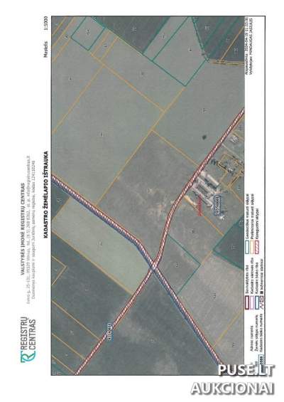 9.95 ha Žemės ūkio paskirties sklypas Joniškio rajone, Žmirklių kaime, pradinė kaina 49140 EUR