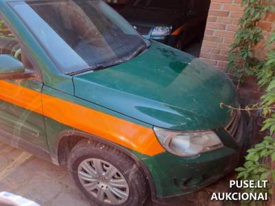Parduodamas VW Tiguan 2010m Dyzelinas 190630 km aukcione pradinė kaina 500 EUR