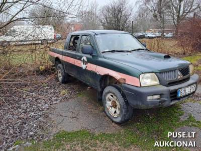 Krovininis automobilis Mitsubishi L 200 (2005 m., Dyzelis) aukcione Kaune nuo 150 EUR