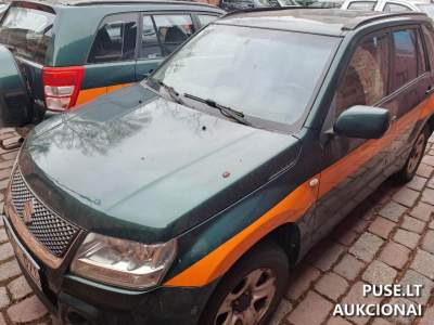 Suzuki Grand Vitara 2007 benzinas/dujos Kaune nuo 500 EUR - Pirmasis automobilio aukcionas